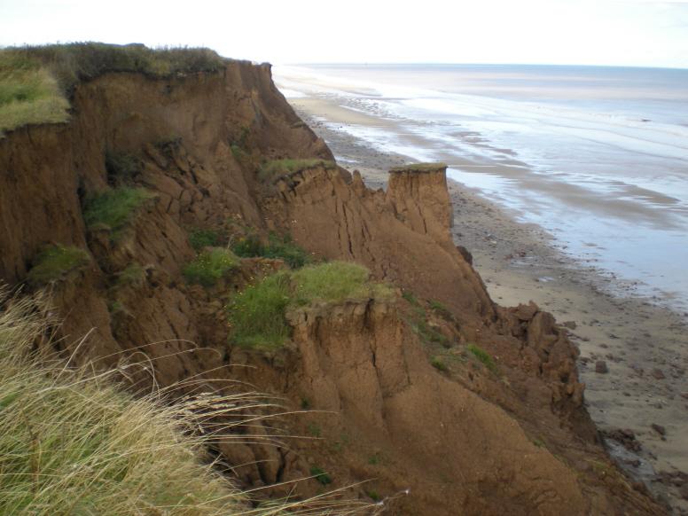 EAST YORKSHIRE COASTAL EROSION EROSION IN PICTURES